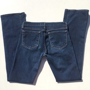 J Brand Dark Wash Bootcut Low Rise Denim Jeans 27